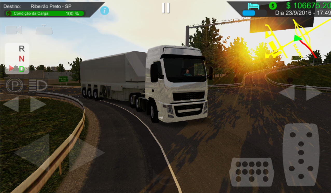 Heavy Truck Simulator v1.940 Mod ApkData Terbaru