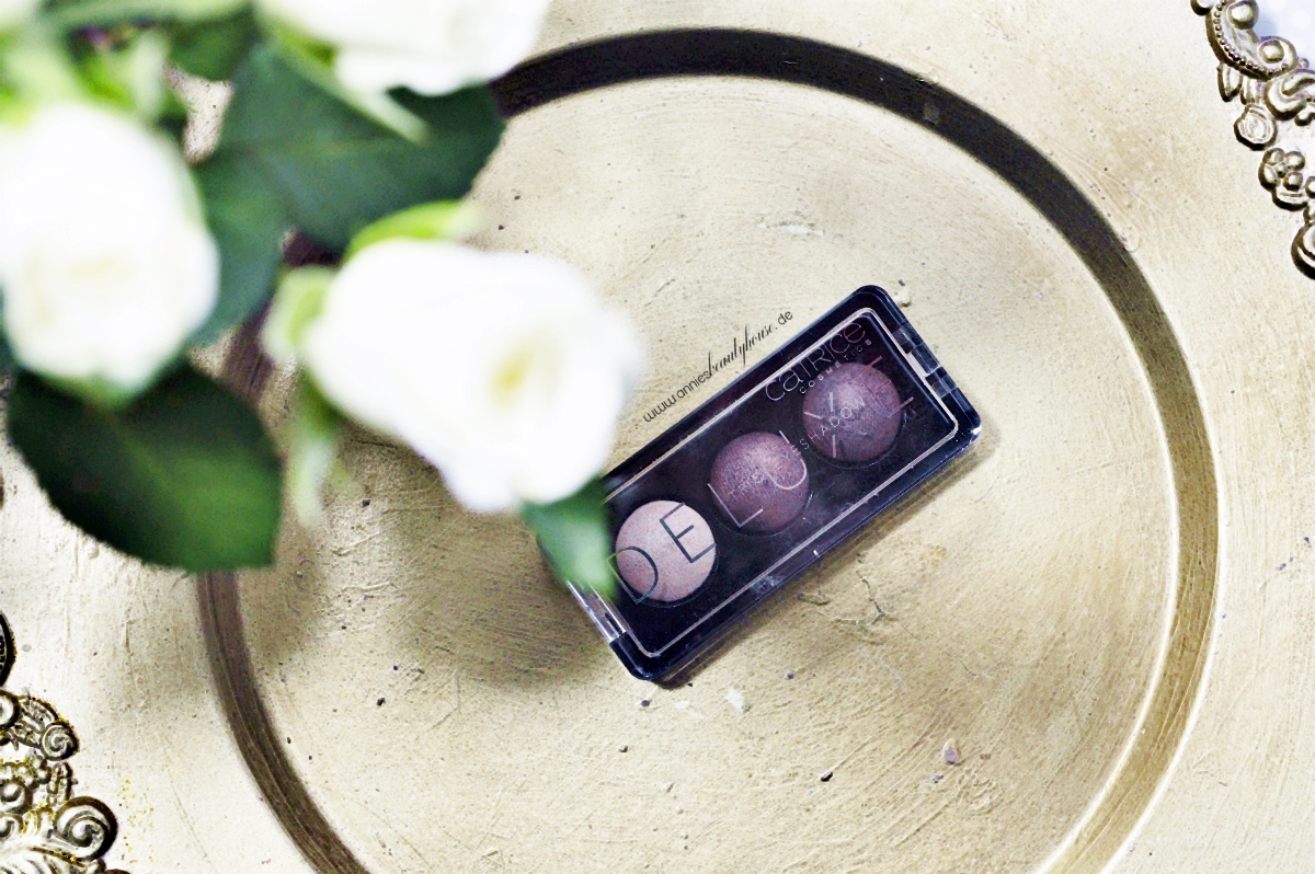 Catrice Eyeshadow DeluxeTrio N° 030 - Rose Vintouch Top View 2