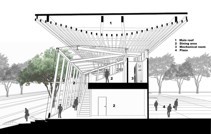 建築断面パースの描き方 ダイナミックな空間や構造の表現に最適 建築プレゼンの道標