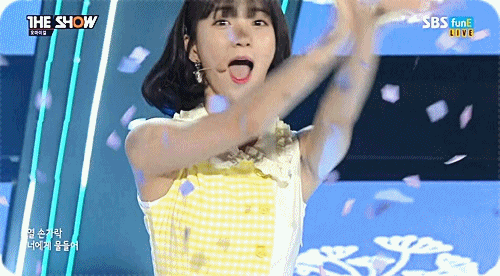 오마이걸 더 쇼 무대.gif | 인스티즈