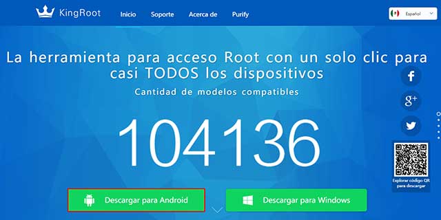 como rootear android 4.0 4.4 5.0 5.1 6.0 7.0 7.1