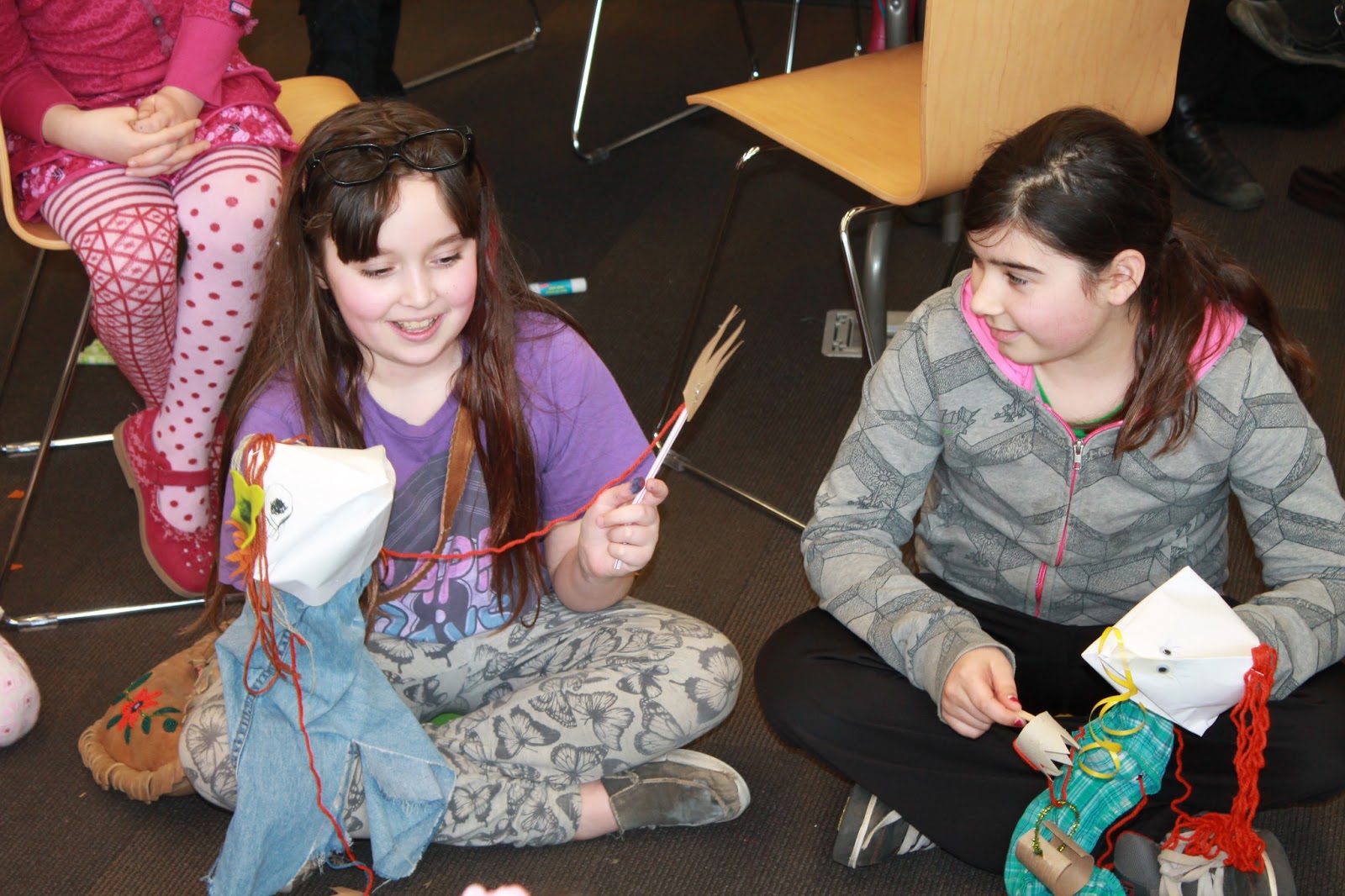 Entangled Puppetry. Build Your Own Puppet at the Salt Spring Library
