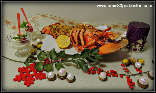 Langosta al Horno Rellena Langosta al Horno Rellena