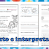 ATIVIDADES EDUCATIVAS DE LÍNGUA PORTUGUESA - TEXTO E INTERPRETAÇÃO - 2º ANO/3º ANO