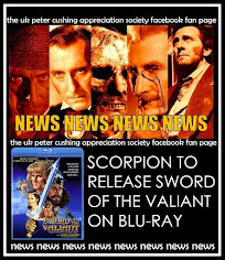 NEWS! SCORPION FILMS TO RELEASE CUSHING GUEST WITH SEAN CONNERY AND MILES 0'KEEFE BLU RAY!