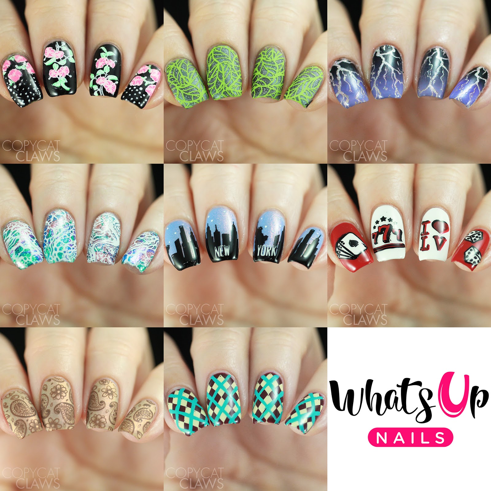 Copycat Claws: Whats Up Nails Stamping Plate Review