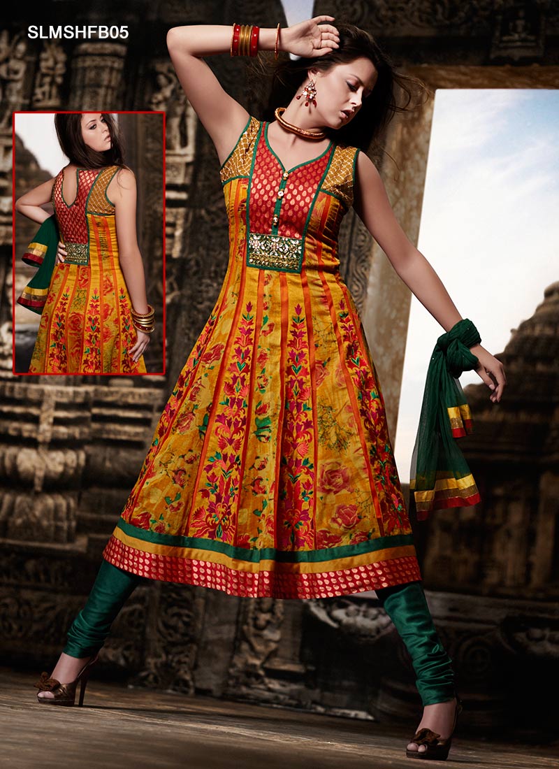 هوليوود فور عرب Anarkali Salwar Suits Bollywood Styles 2013