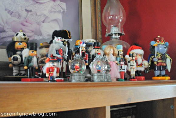 Decorating with Nutcrackers, Serenity Now blog