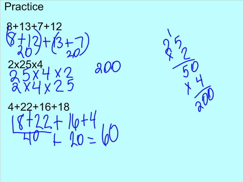 Mrs. White's 6th Grade Math Blog: MATH PROPERTIES REVIEW & NOTES