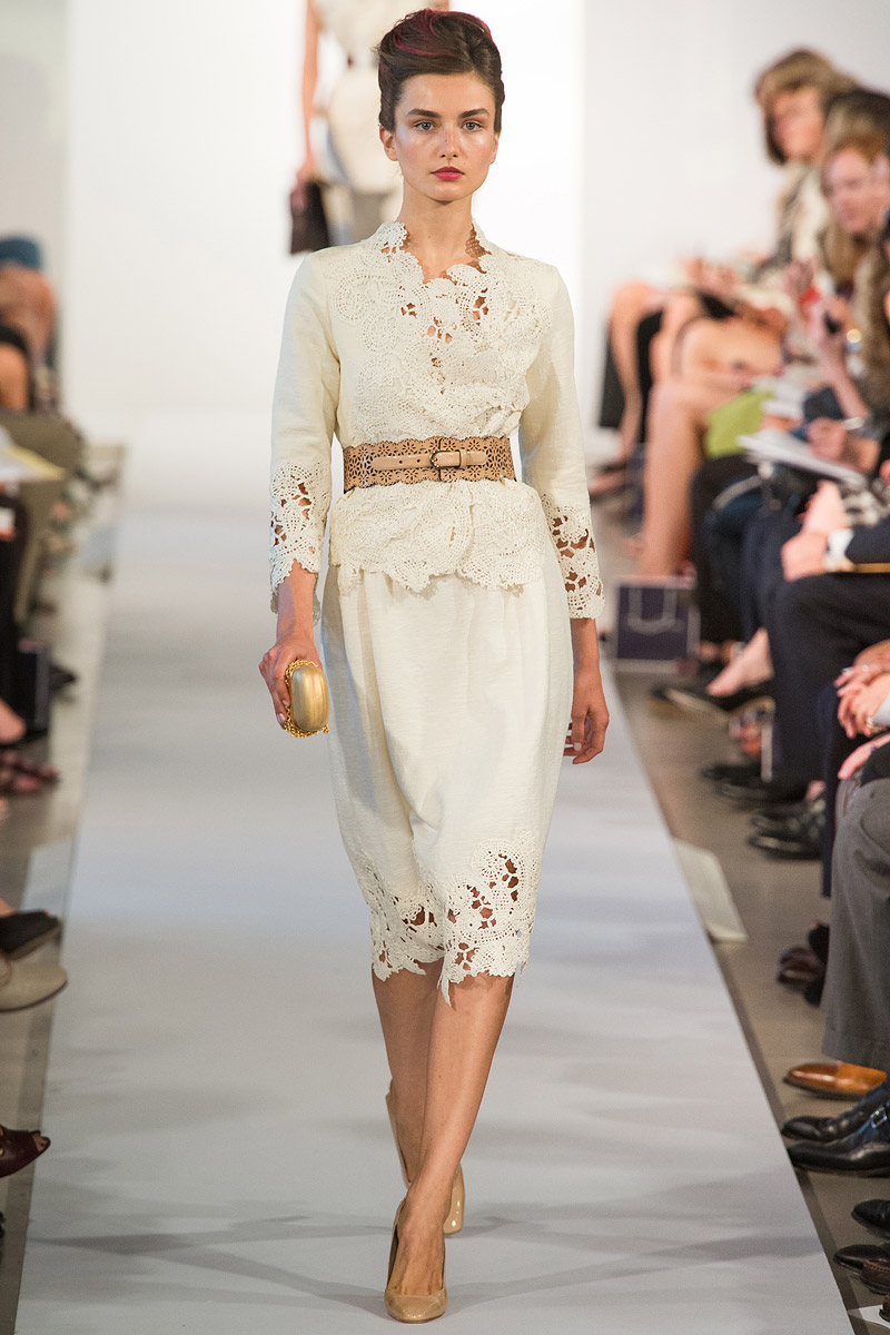Cardigans and Couture Runway Review Oscar de la Renta