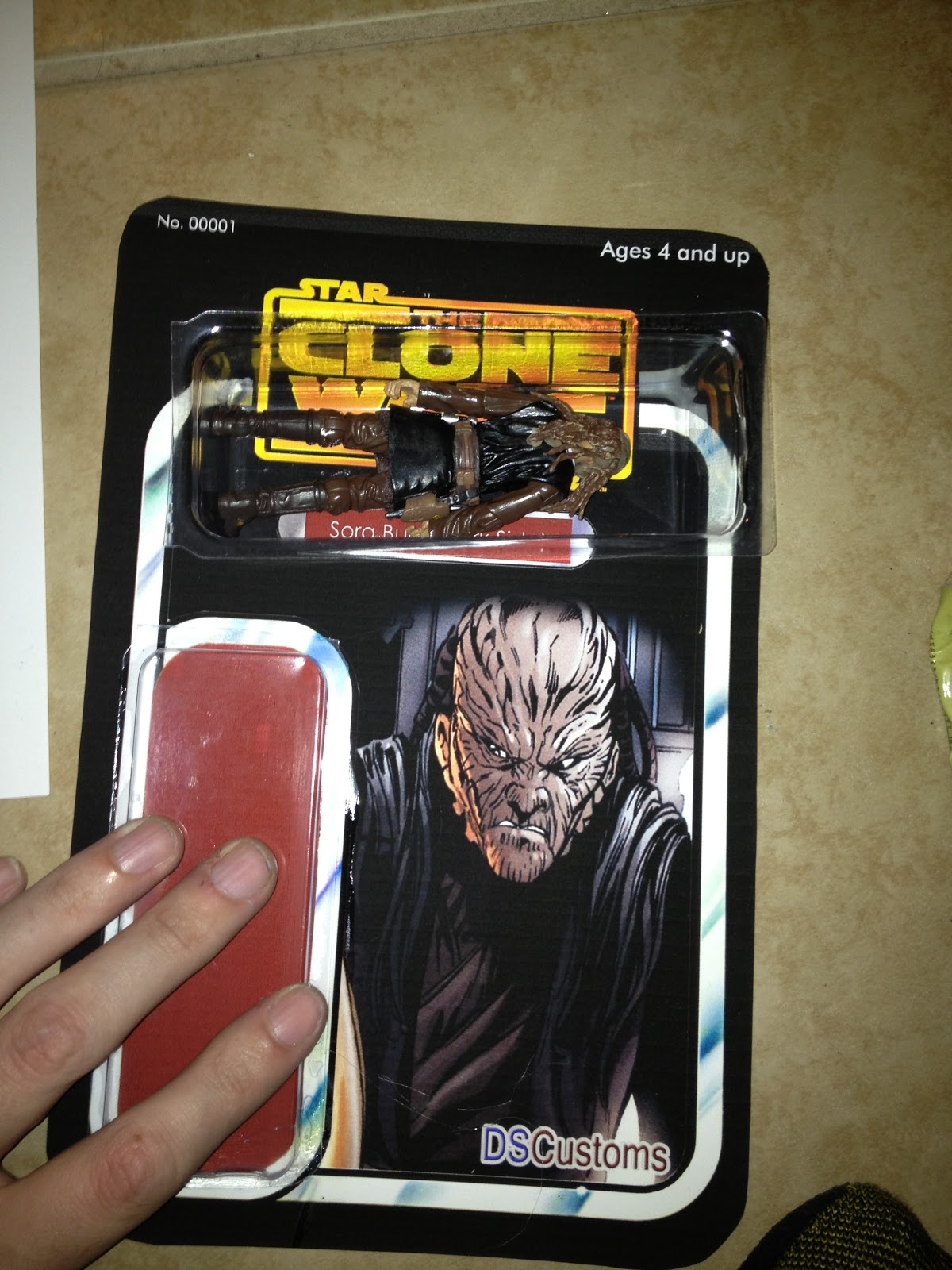Darth Streams Customs: New Customs! and tutorial cardback making