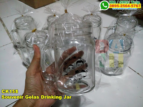 Toko Souvenir Gelas Drinking Jar