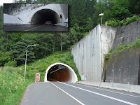 Austria, Location of James Bond 007 - The Living Daylights, tunnel, Aston Martin chase