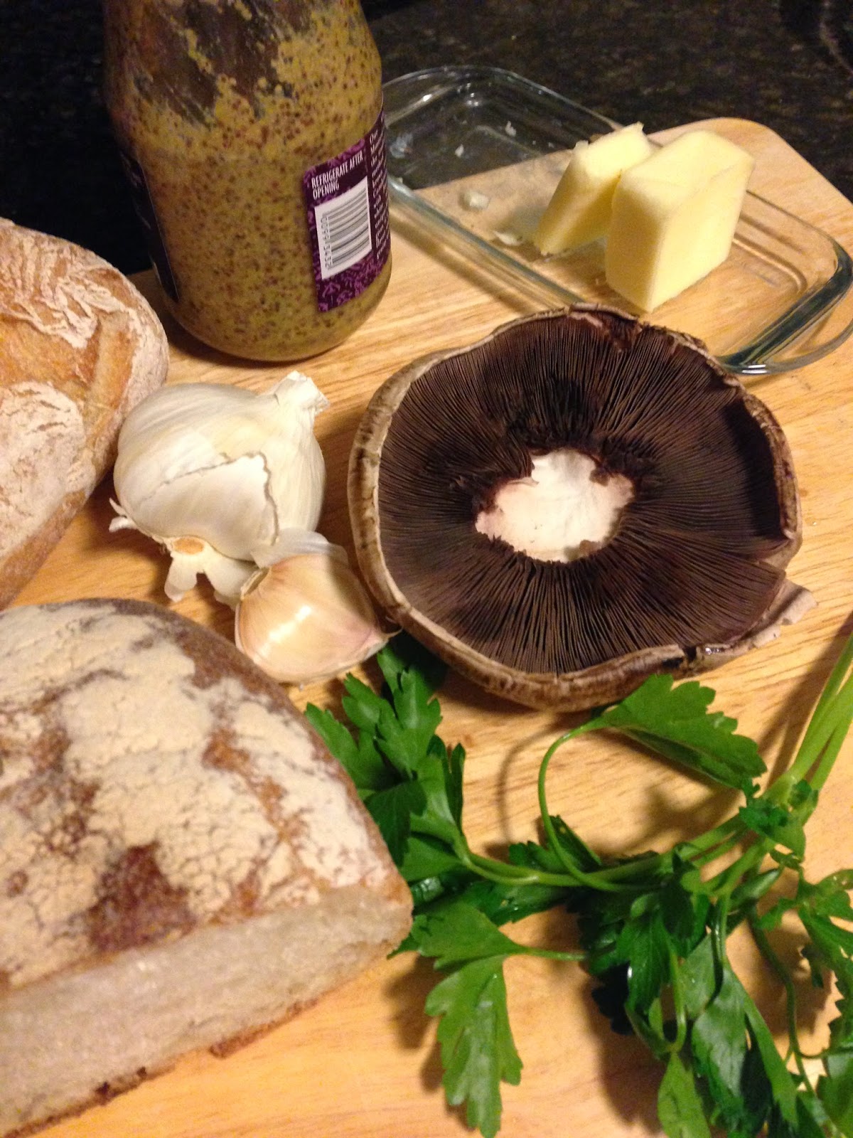 Nigel Slater's Hot Mushroom Sandwich