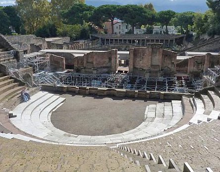 The Large Theater at Pompeii