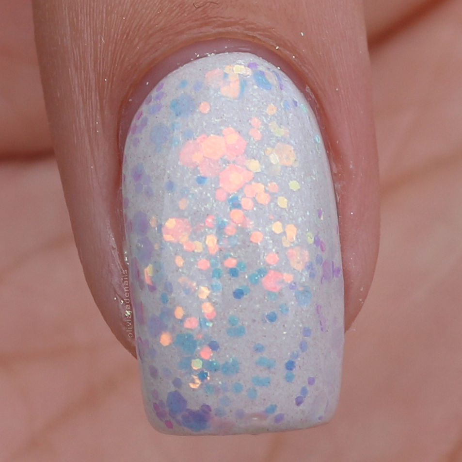 Emily de Molly All The Feelings (over EdM Emmy) swatched by Olivia Jade Nails