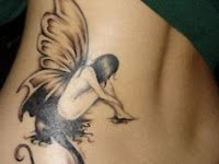Small Angel Tattoo Designs For Girls