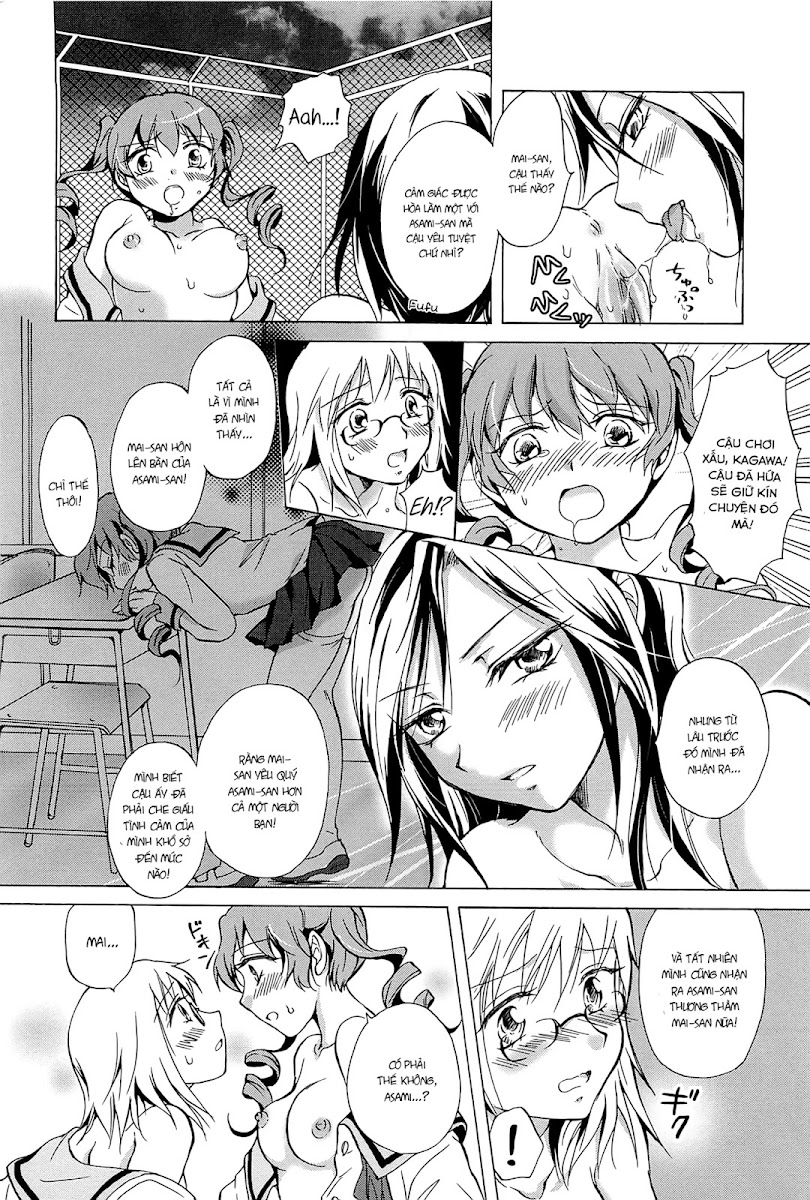 HentaiVN.net - Ảnh 15 - Tuyển tập Yuri Oneshot - Chap 99: Haitoku No Doukei