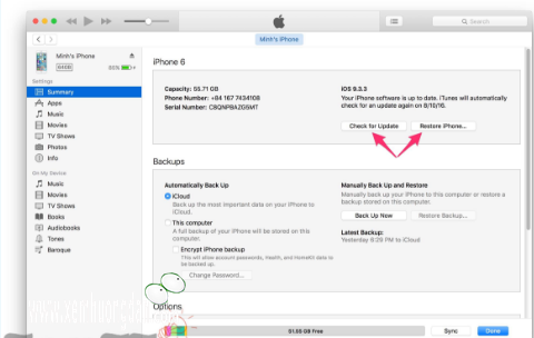 Hướng dẫn khôi phục cài đặt gốc trên iphone Hướng dẫn khôi phục cài đặt gốc trên iphone
