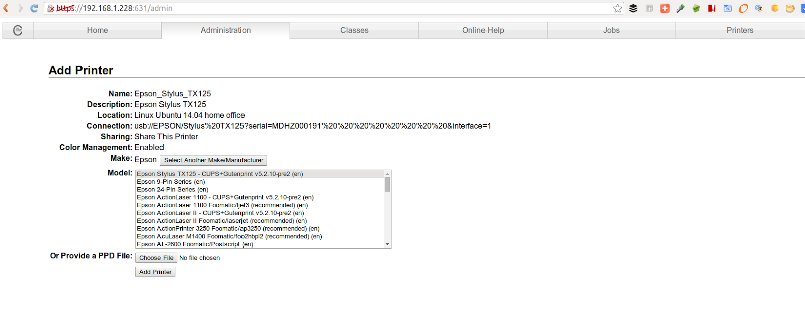 DriveMeca instalando una impresora USB en Linux Ubuntu paso a paso DriveMeca instalando una impresora USB en Linux Ubuntu paso a paso