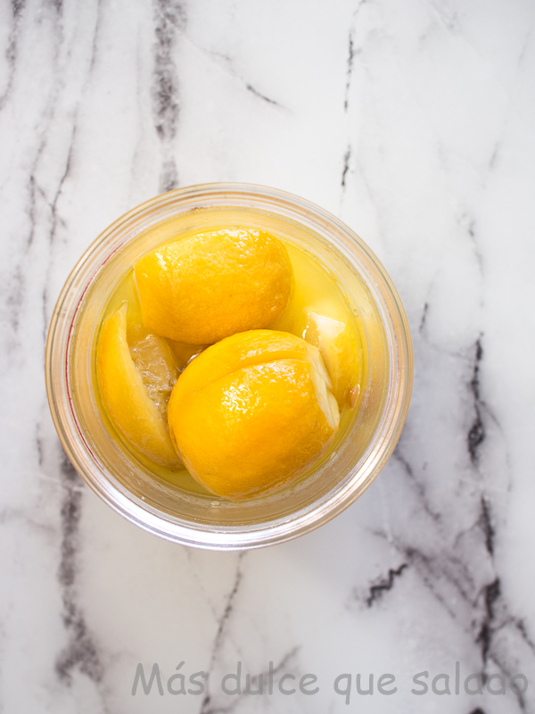 Limones en salmuera. Vídeo receta
