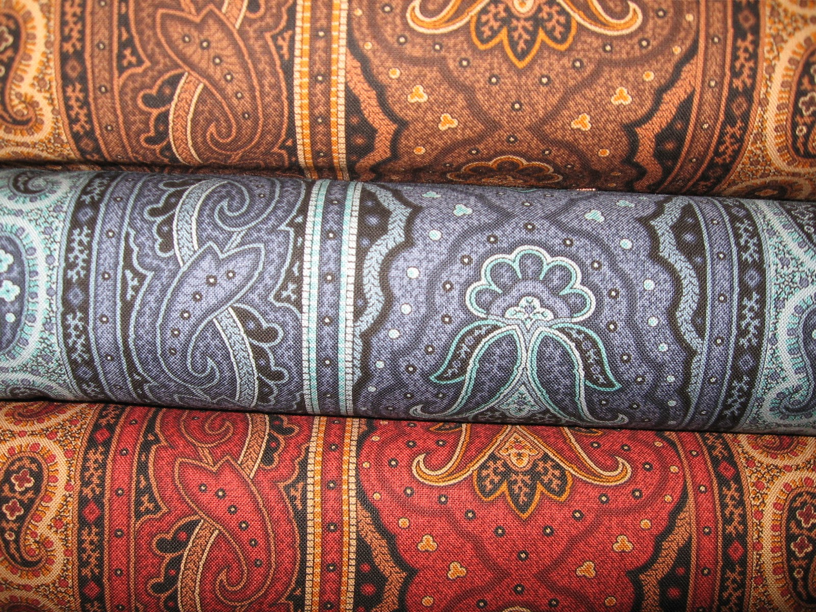 Busy Thimble Fabric History book & New Fabric