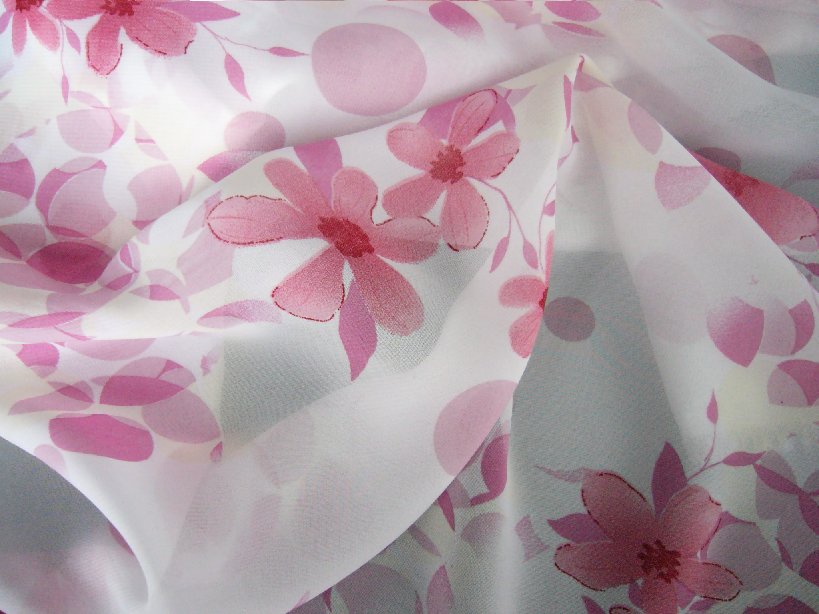 Folksmarket Types Of Indian Fabric Ii Chiffon Is A French Word For Cloth Or Rug It S Lightweight Plain Woven Sheer Fabric With Alternate And Z Twist The Puckers In Both