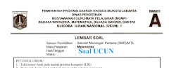 50+ Soal UCUN Bahasa Indonesia Siap UNBK 