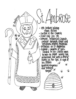 Look To Him And Be Radiant St Ambrose And St Abigail