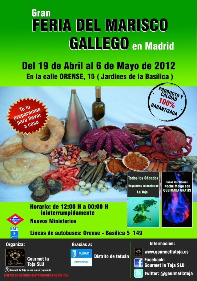nosolometro Feria del Marisco Gallego en Madrid