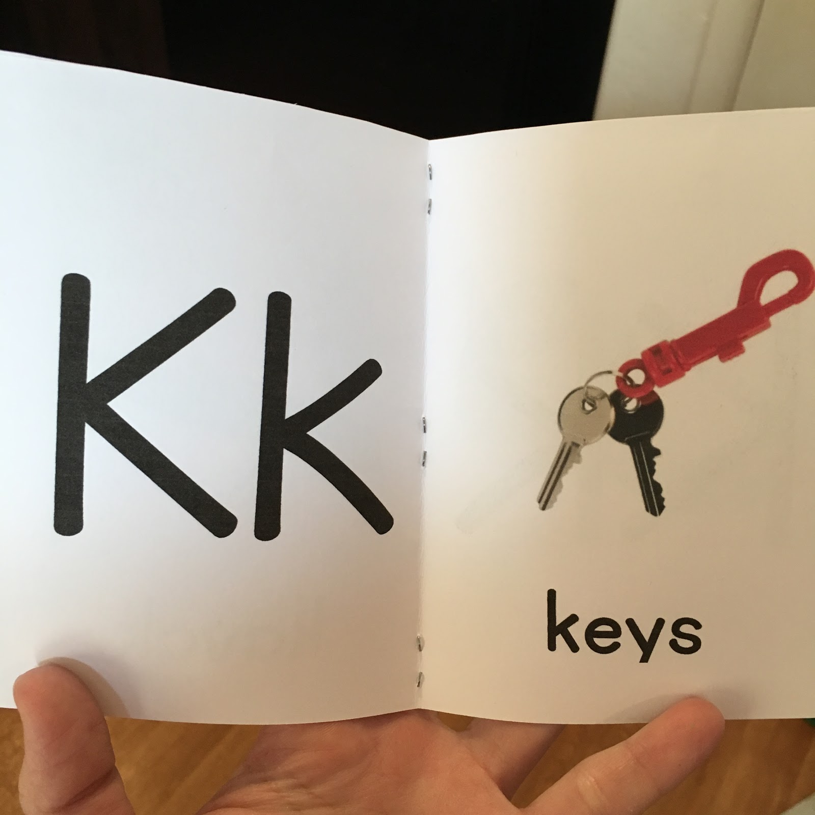 Letter K Handprint Craft