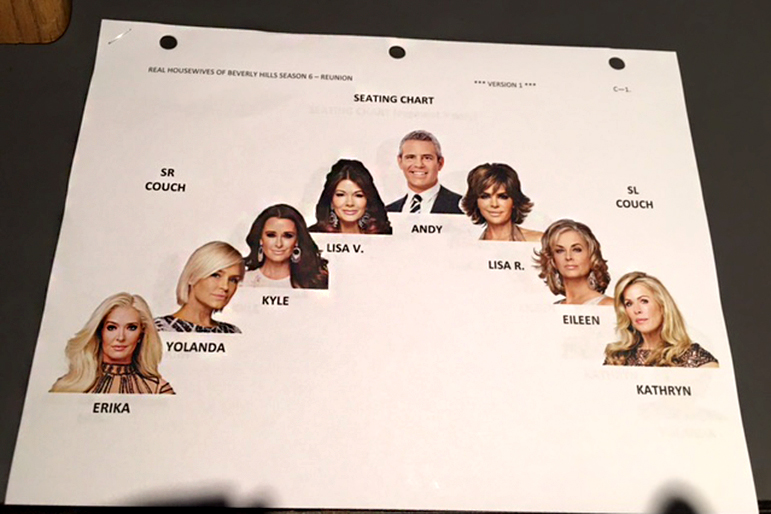 The Real Housewives Of Beverly Hills Season 6 Reunion Seating Revealed!