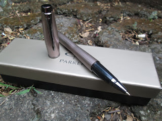 Pena Parker PK02 Luxury Metal Pen Romantic Rollerball With Box