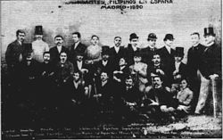 philippines liga la spanish history filipina cuerpo colonization 1898 spain filipino rizal ilustrados bonifacio wikipedia