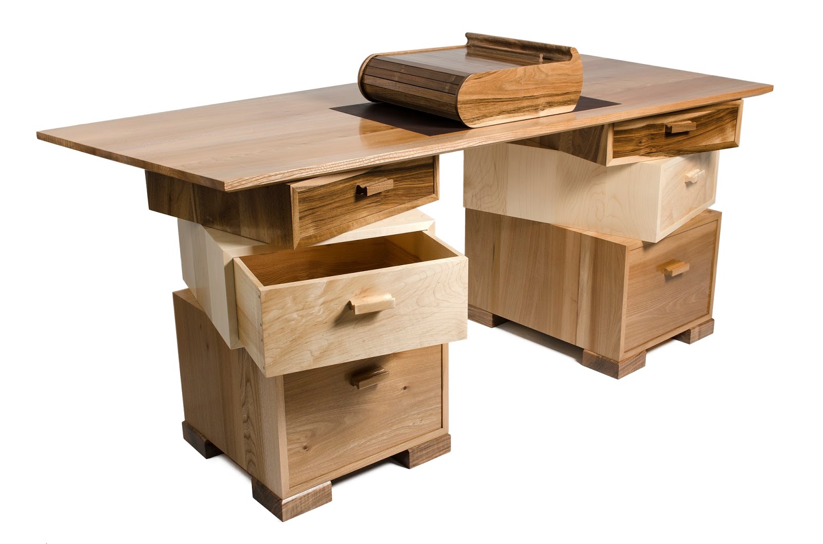 Radiance Furniture Design: Stacked Desk with fitted 'Smooth Runnings ...