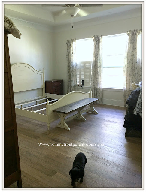 master bedroom makeover-placement of bed-from my front porch to yours