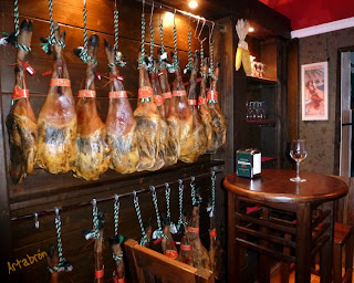 Interior de la vinoteca
