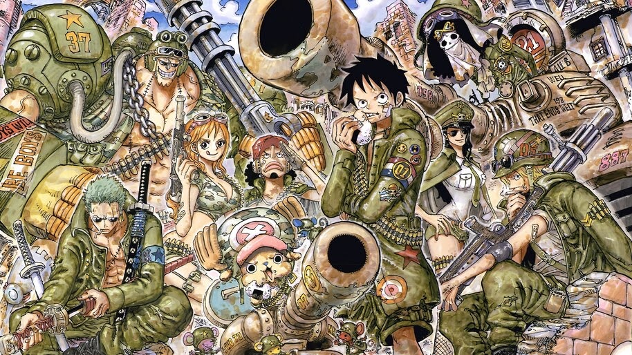 One Piece, Straw Hat Pirates, Soldiers, 4K, #6.135