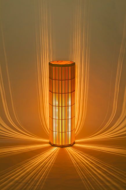 Contoh kerajinan lampu hias dari bambu yang keren Contoh kerajinan lampu hias dari bambu yang keren