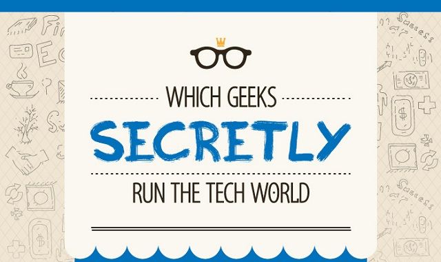 Image: Which Geeks Secretly Run the Tech World #infographic