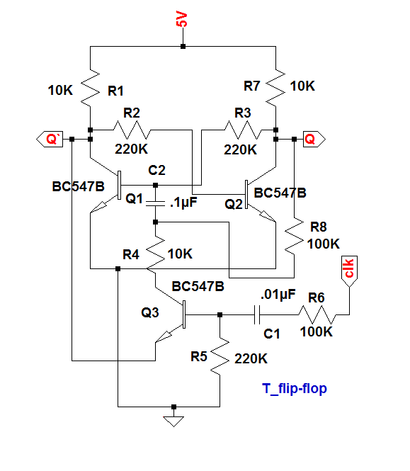 Flip Flop Diagram Circuit