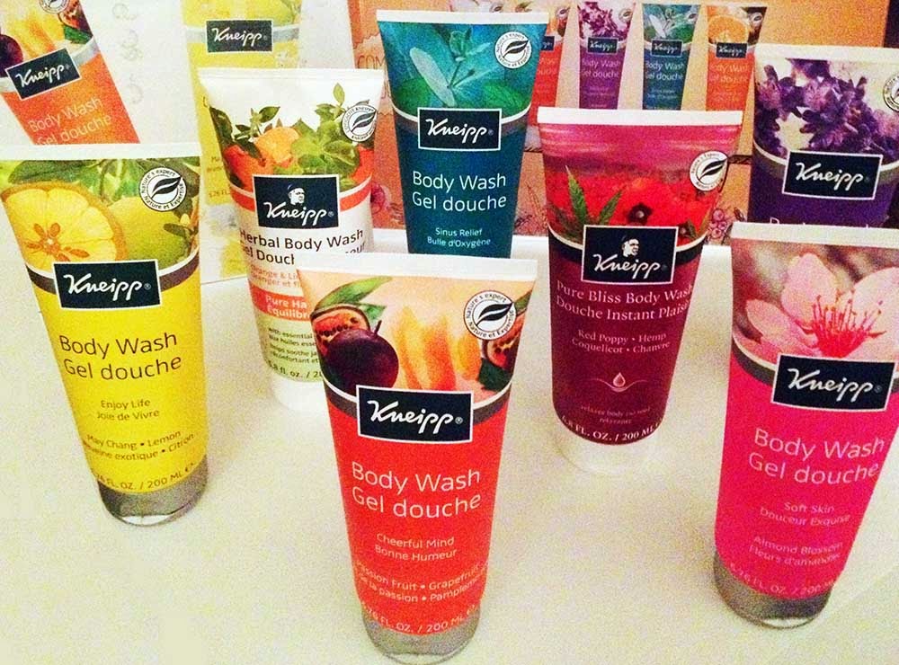 Kneipp natural body washes