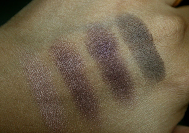 Burberry Complete Eye Palette in Plum Pink Swatches