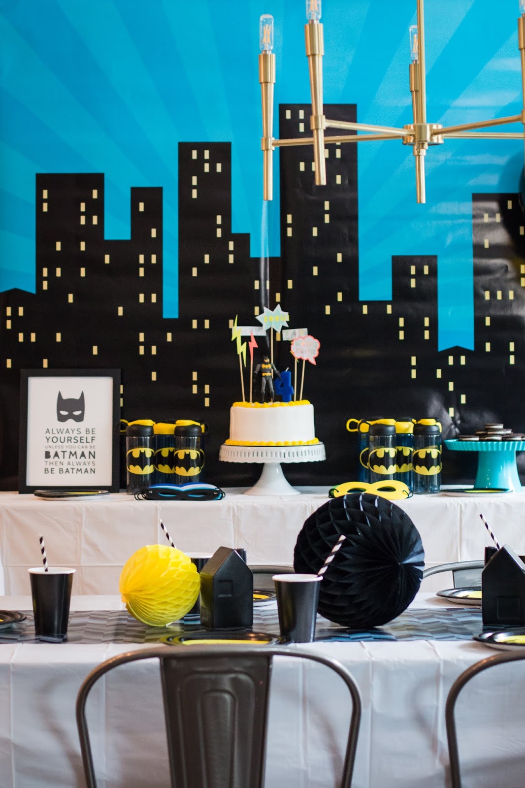 A Batman Party For Dax And Everything You Need To Recreate It