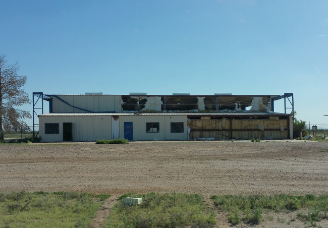 Abandoned Gila River Memorial Airport in Chandler AZ