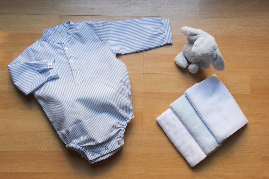 DIY Cómo hacer camisa-body para bebé (patrones gratis) blog costura y diy