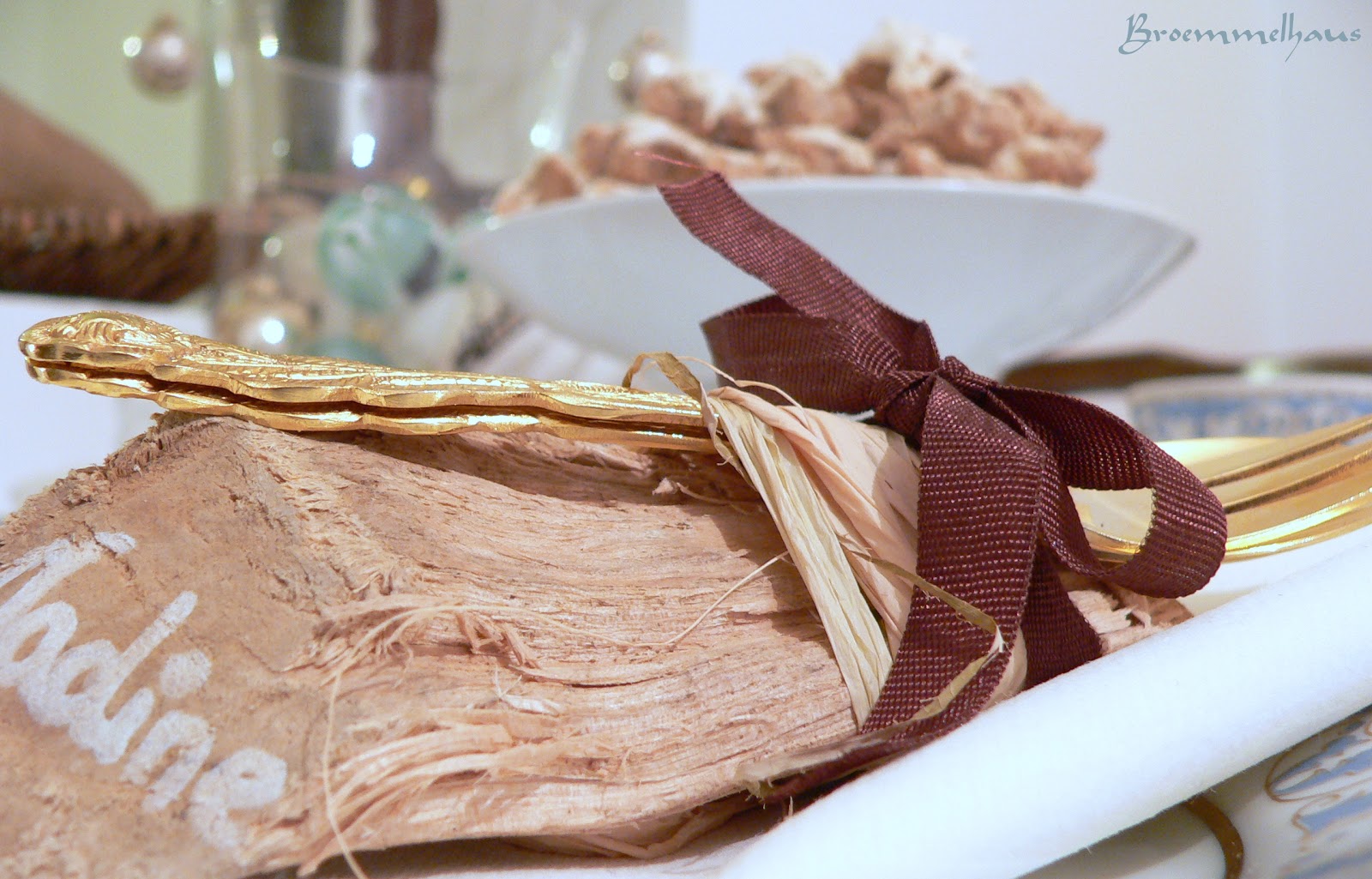 Verliebt in Zuhause! ♥: Resteverwertung für Geschenkbänder
