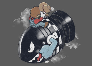 Mario Bomb Gaming T-Shirt