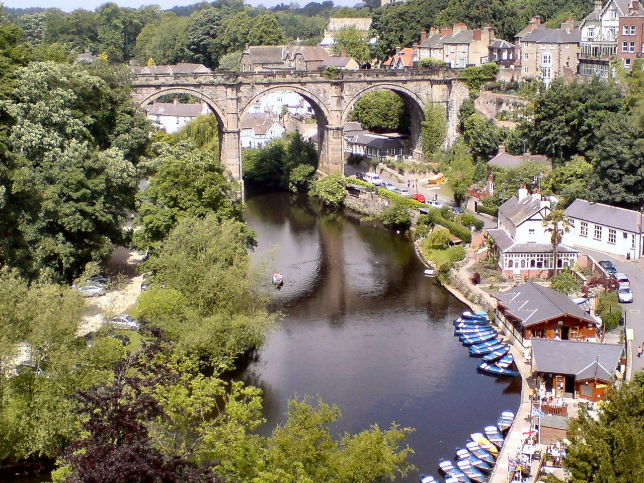 Beautiful Bridges: Knaresborough wallpapers