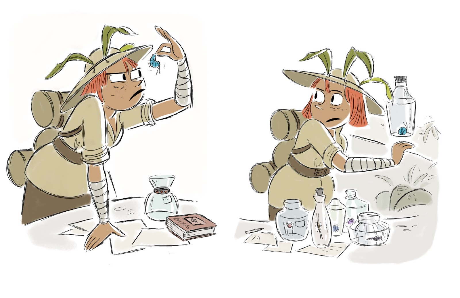 Yon's Doodle CalArts Portfolio Day 2013!